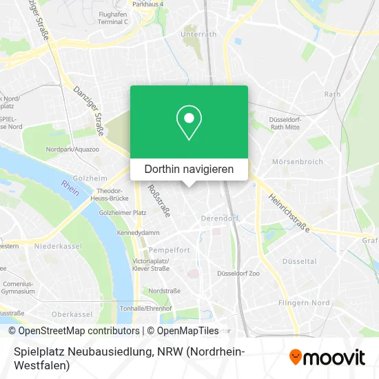 Spielplatz Neubausiedlung Karte