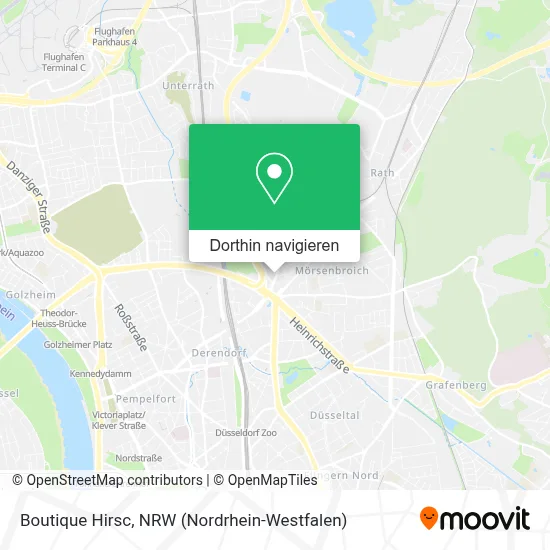 Boutique Hirsc Karte