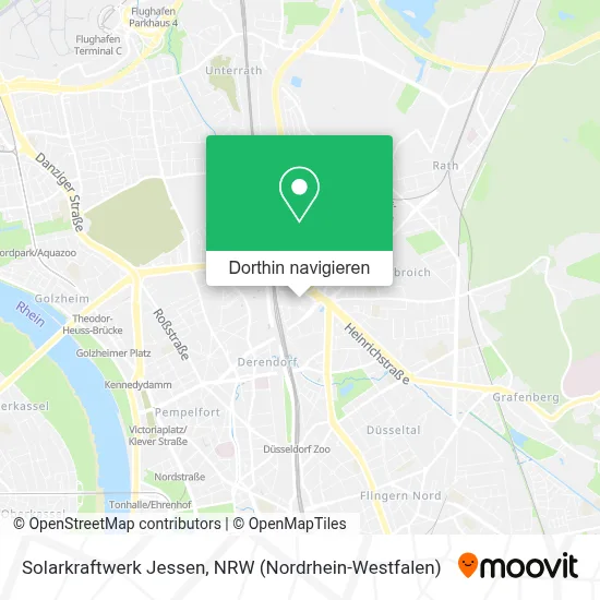 Solarkraftwerk Jessen Karte