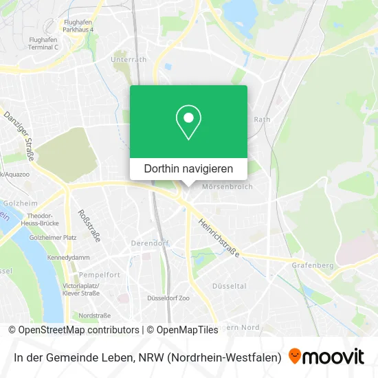 In der Gemeinde Leben Karte