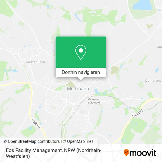 Eos Facility Management Karte