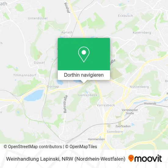 Weinhandlung Lapinski Karte