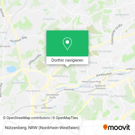 Nützenberg Karte