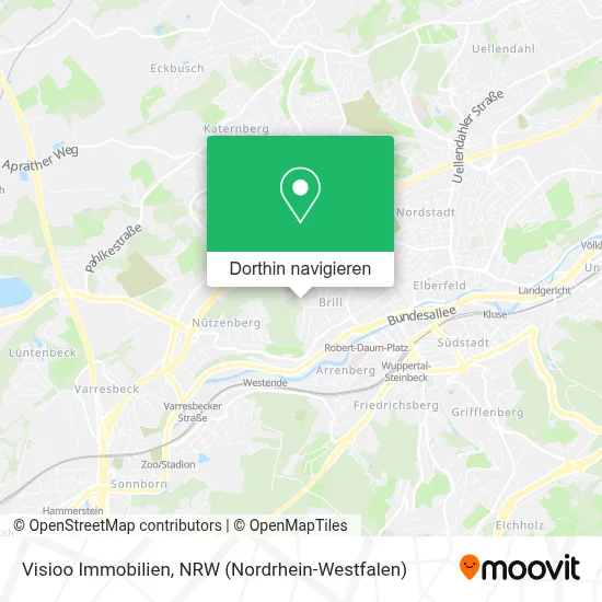 Visioo Immobilien Karte