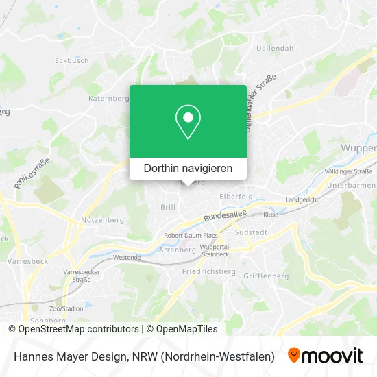 Hannes Mayer Design Karte