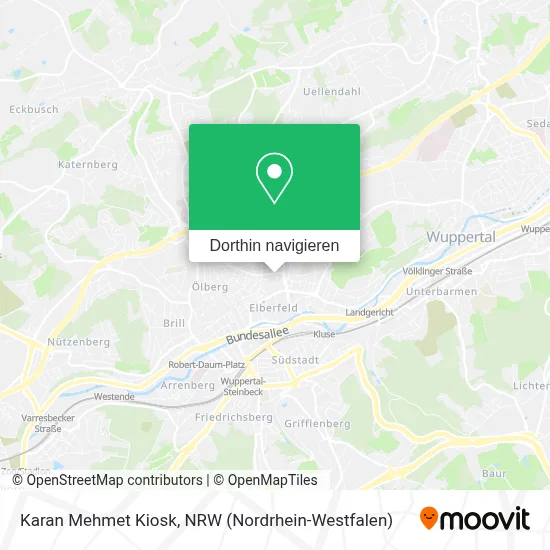 Karan Mehmet Kiosk Karte