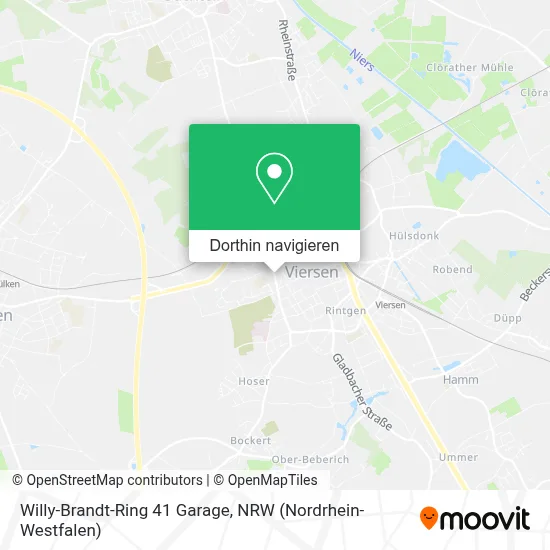 Willy-Brandt-Ring 41 Garage Karte
