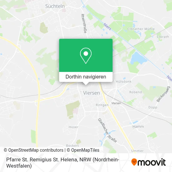 Pfarre St. Remigius St. Helena Karte