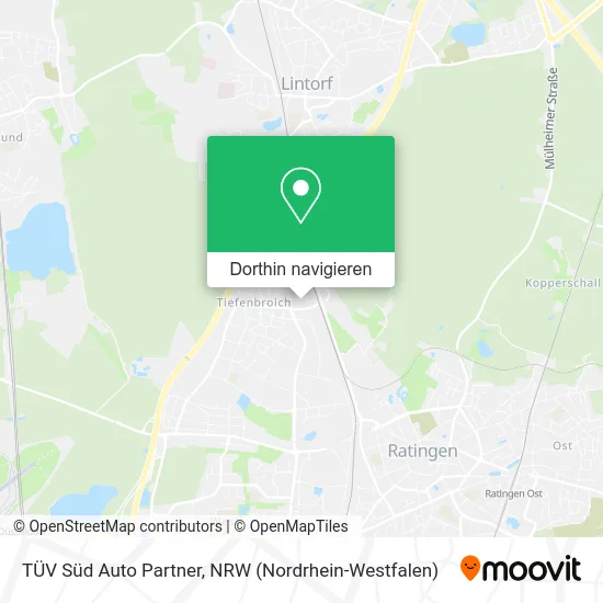 TÜV Süd Auto Partner Karte