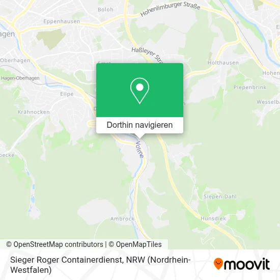 Sieger Roger Containerdienst Karte