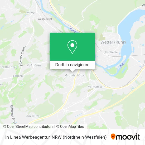 In Linea Werbeagentur Karte