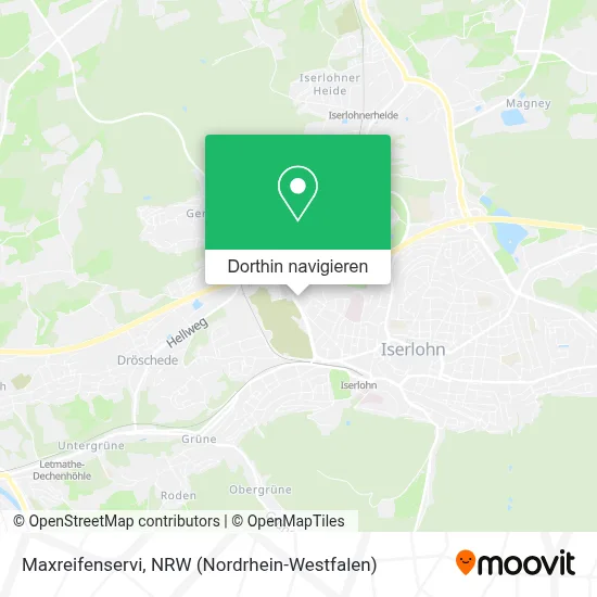 Maxreifenservi Karte