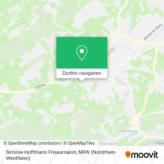 Simone Hoffmann Friseursalon Karte