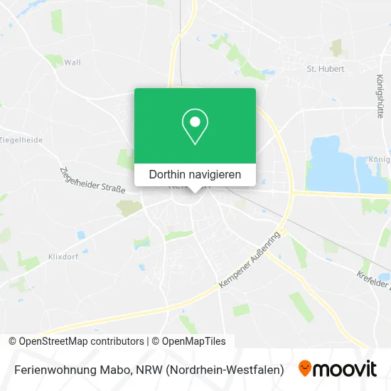 Ferienwohnung Mabo Karte