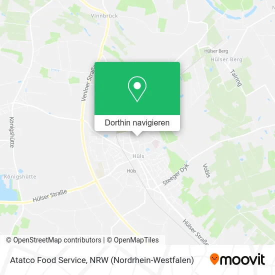 Atatco Food Service Karte