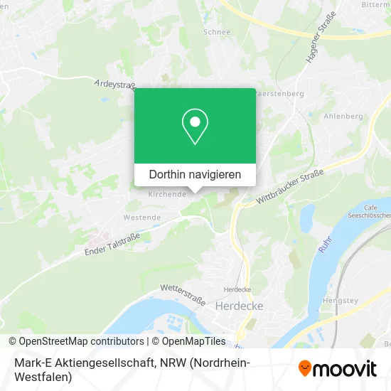 Mark-E Aktiengesellschaft Karte