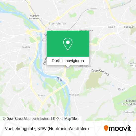 Vonbehringplatz Karte