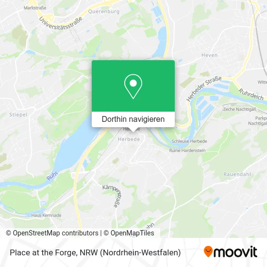 Place at the Forge Karte