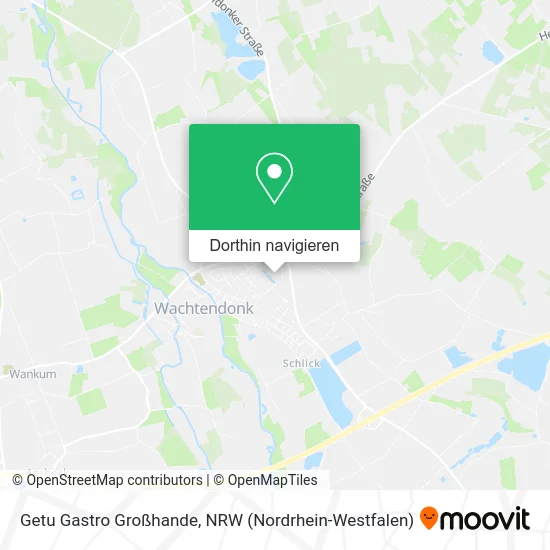 Getu Gastro Großhande Karte