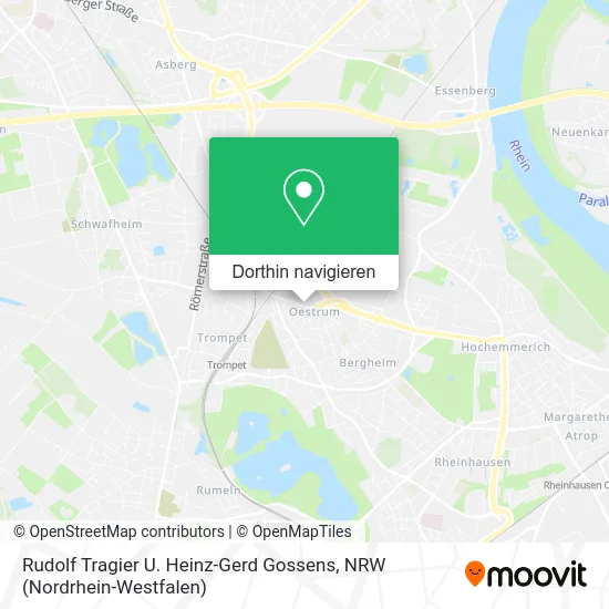 Rudolf Tragier U. Heinz-Gerd Gossens Karte