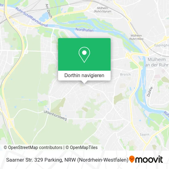 Saarner Str. 329 Parking Karte