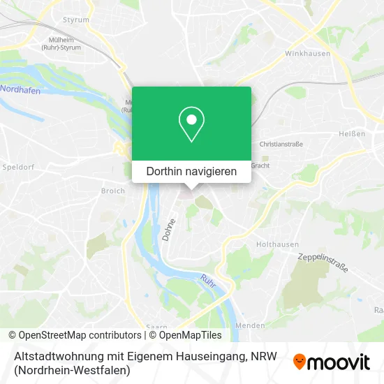 Altstadtwohnung mit Eigenem Hauseingang Karte