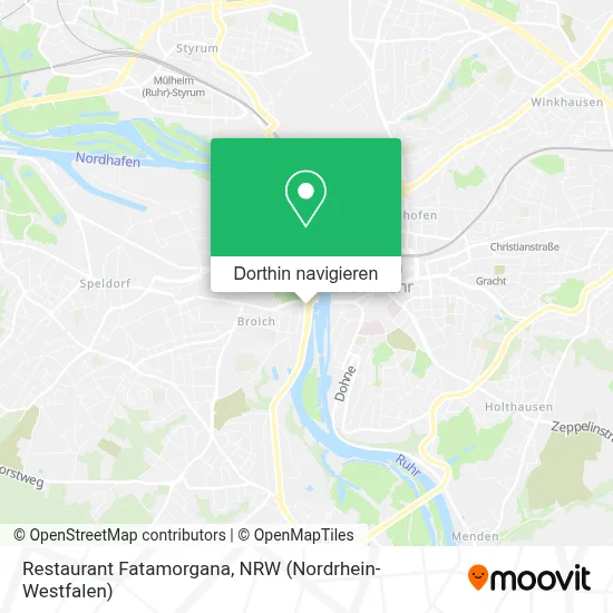 Restaurant Fatamorgana Karte