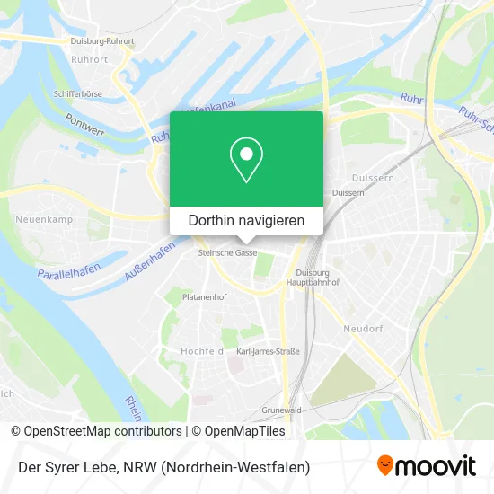 Der Syrer Lebe Karte