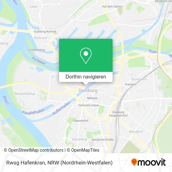 Rwsg Hafenkran Karte