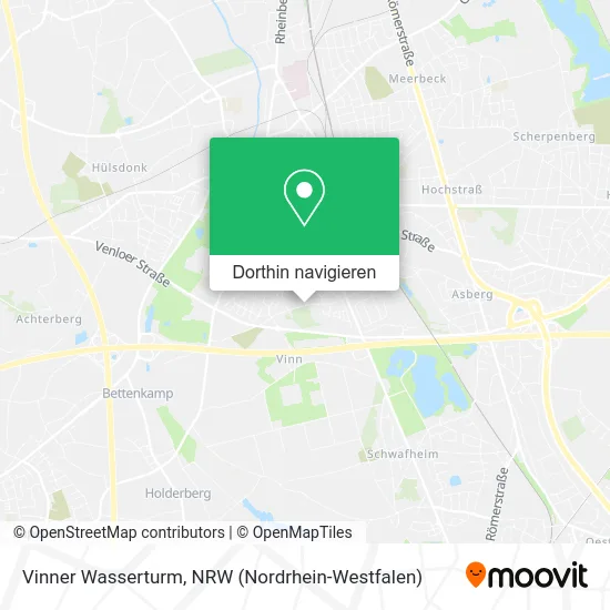 Vinner Wasserturm Karte