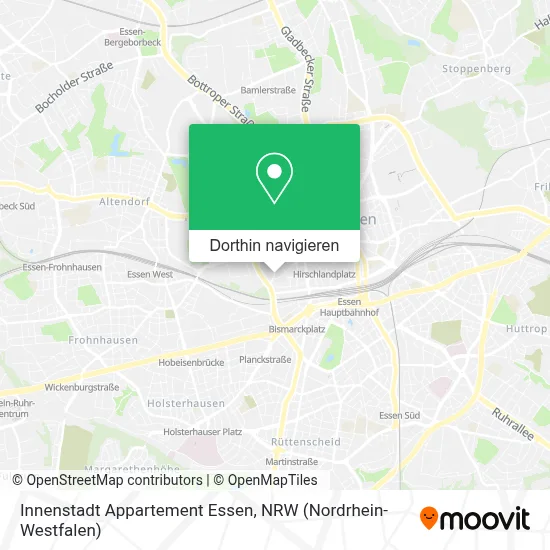 Innenstadt Appartement Essen Karte