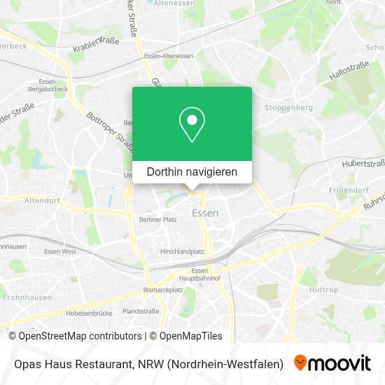 Opas Haus Restaurant Karte