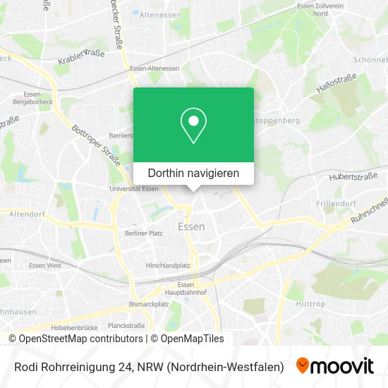 Rodi Rohrreinigung 24 Karte