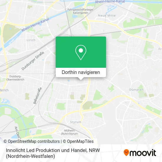 Innolicht Led Produktion und Handel Karte