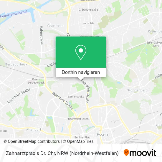 Zahnarztpraxis Dr. Chr Karte