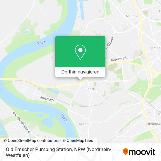 Old Emscher Pumping Station Karte