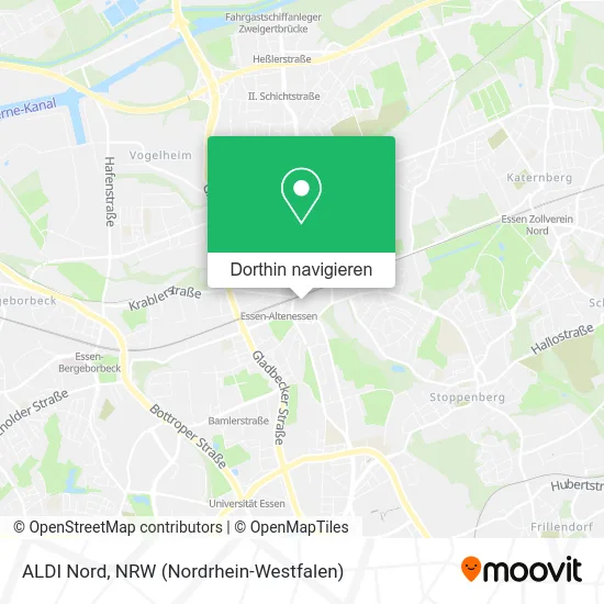 ALDI Nord Karte