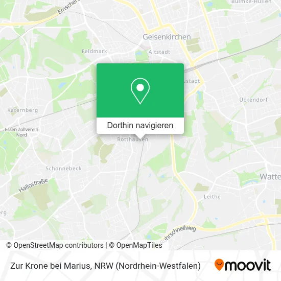 Zur Krone bei Marius Karte