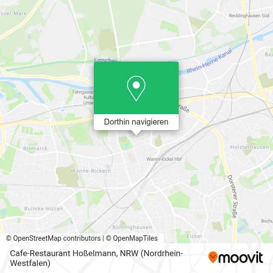 Cafe-Restaurant Hoßelmann Karte