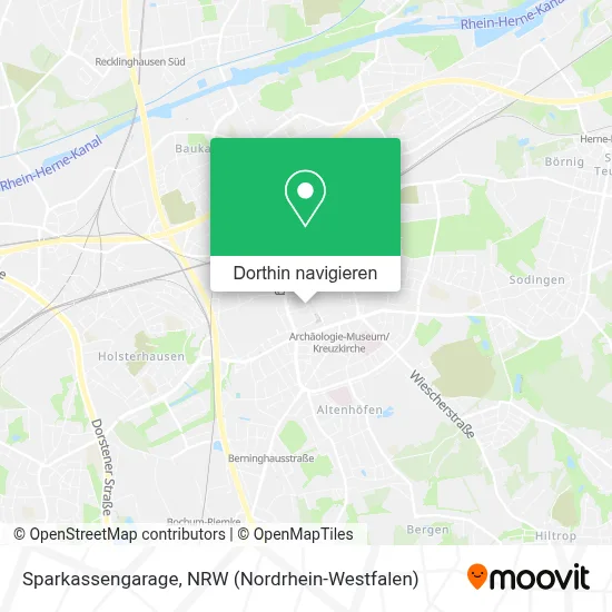 Sparkassengarage Karte