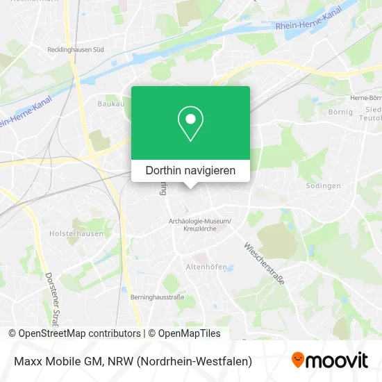 Maxx Mobile GM Karte