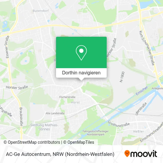 AC-Ge Autocentrum Karte