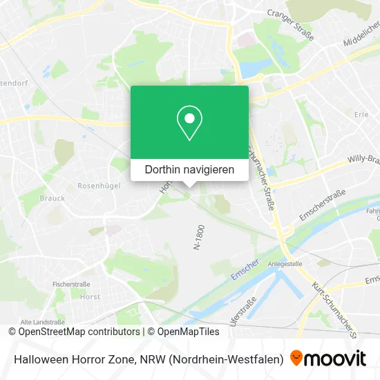 Halloween Horror Zone Karte