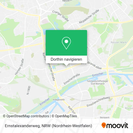 Ernstalexanderweg Karte
