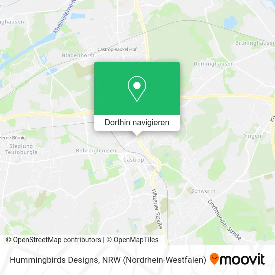 Hummingbirds Designs Karte