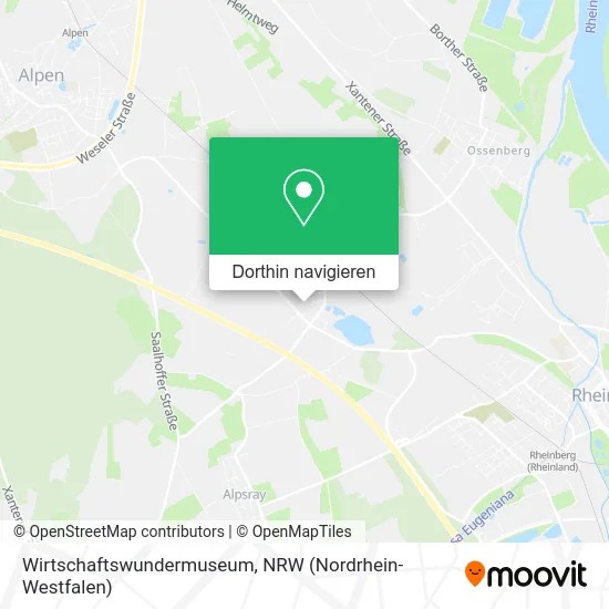 Wirtschaftswundermuseum Karte