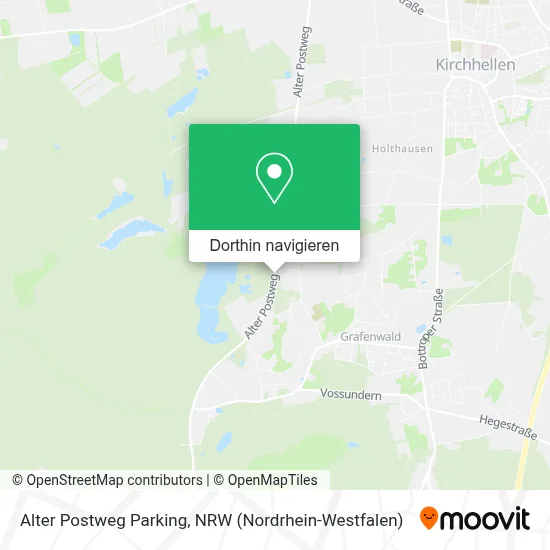 Alter Postweg Parking Karte