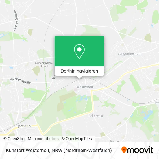 Kunstort Westerholt Karte