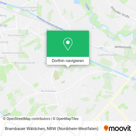 Brambauer Wäldchen Karte