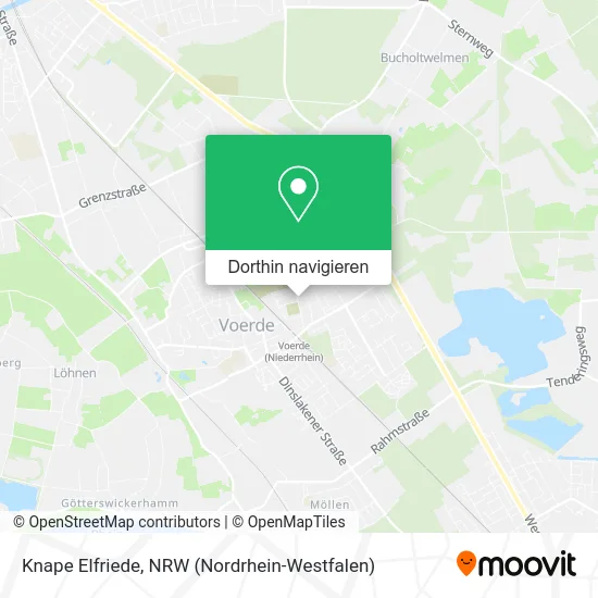 Knape Elfriede Karte